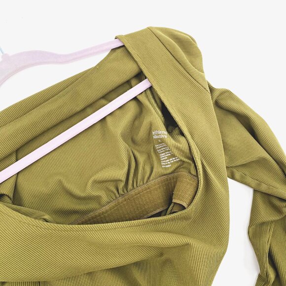 Girlfriend Collective Ava Bateau Long Sleeve Bodysuit - Picture 7 of 10